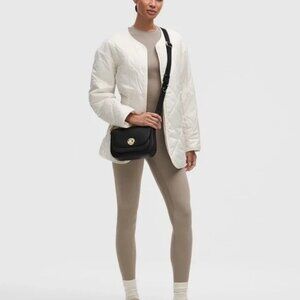 Lululemon Crossbody bag/purse black/gold NEW